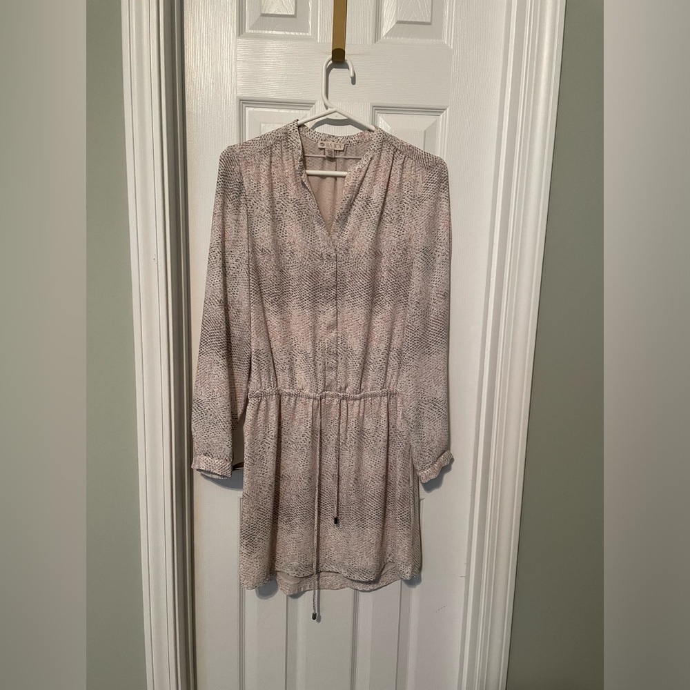 Lila Rose Long Sleeve Shirt Dress